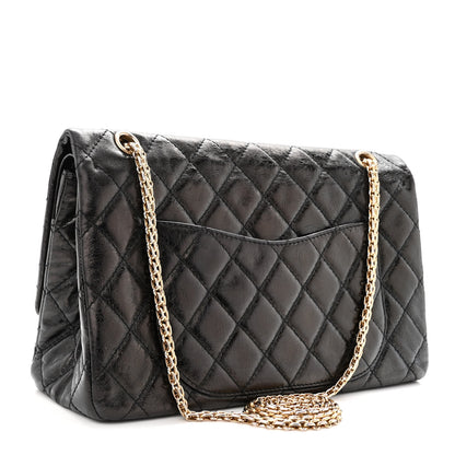 Chanel Aged Calfskin Quilted 2.55 Reissue 227 Flap Black 3 of 10