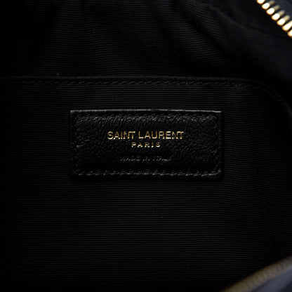 Saint Laurent Calfskin Matelasse Monogram Lou Camera Bag Navy 9 of 9