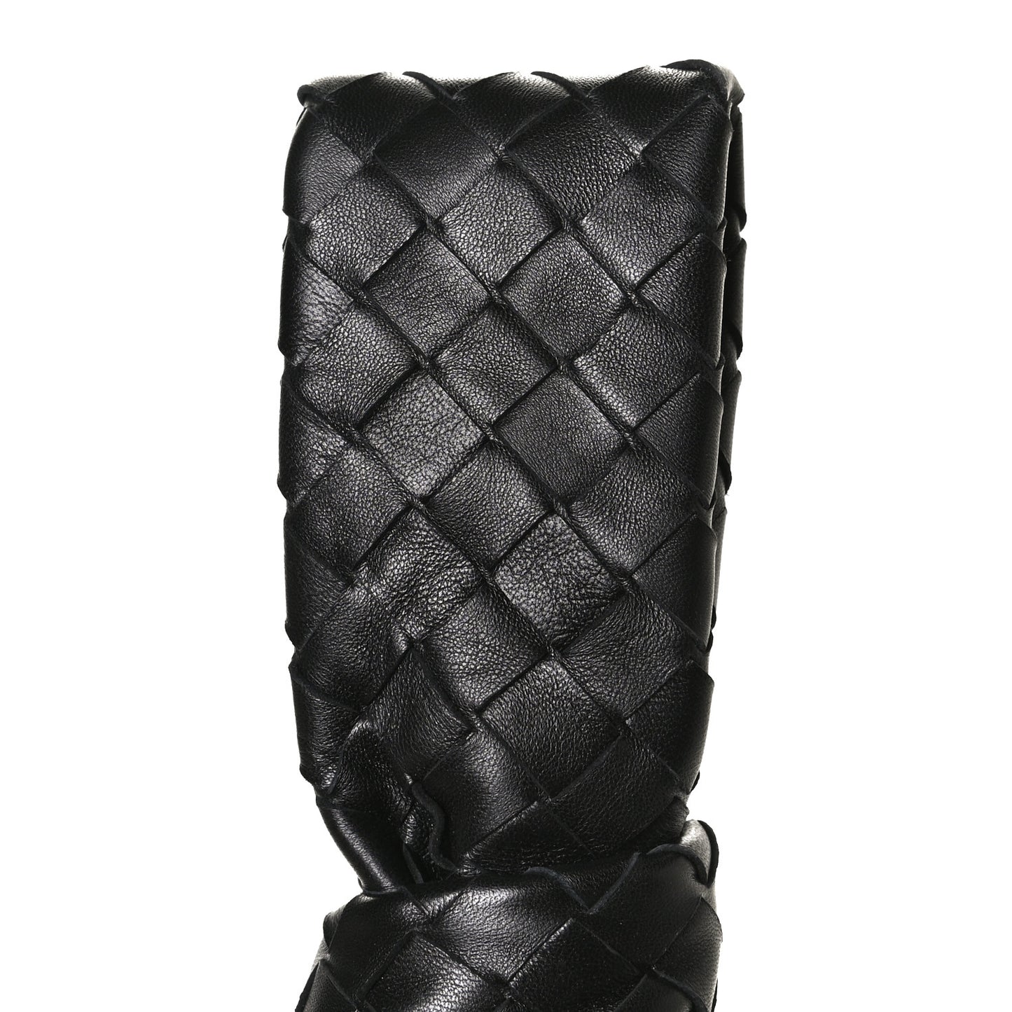 Nappa Intrecciato BV Twist Black