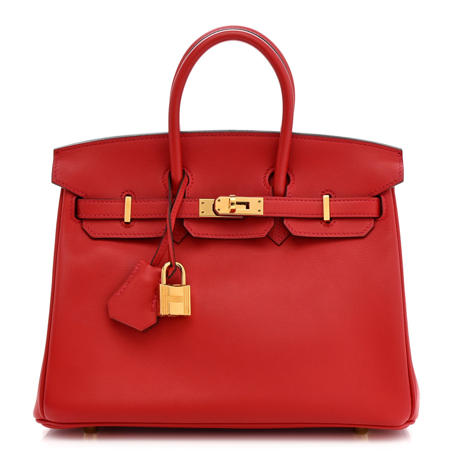 Hermes Swift Birkin 25 Rouge Casaque 1 of 11