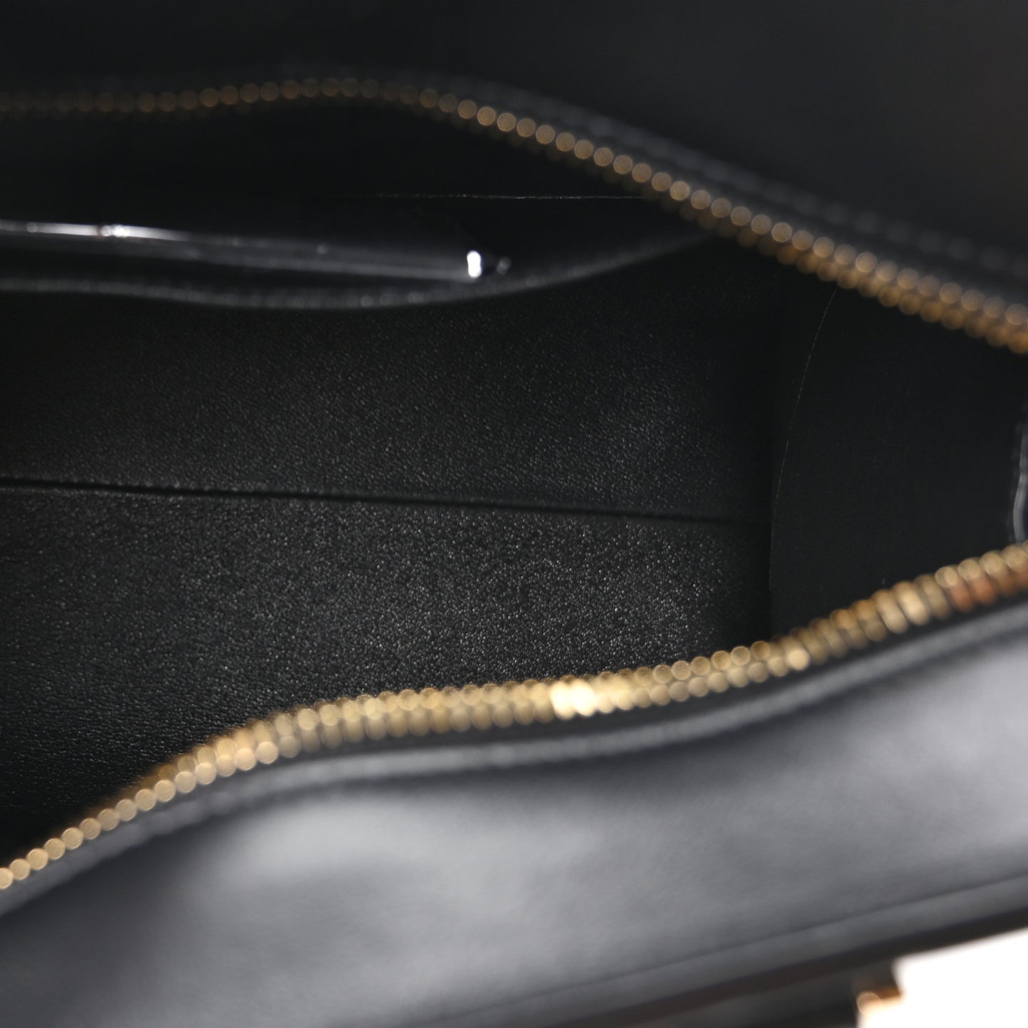 Calfskin Monogram Baby Cabas Black