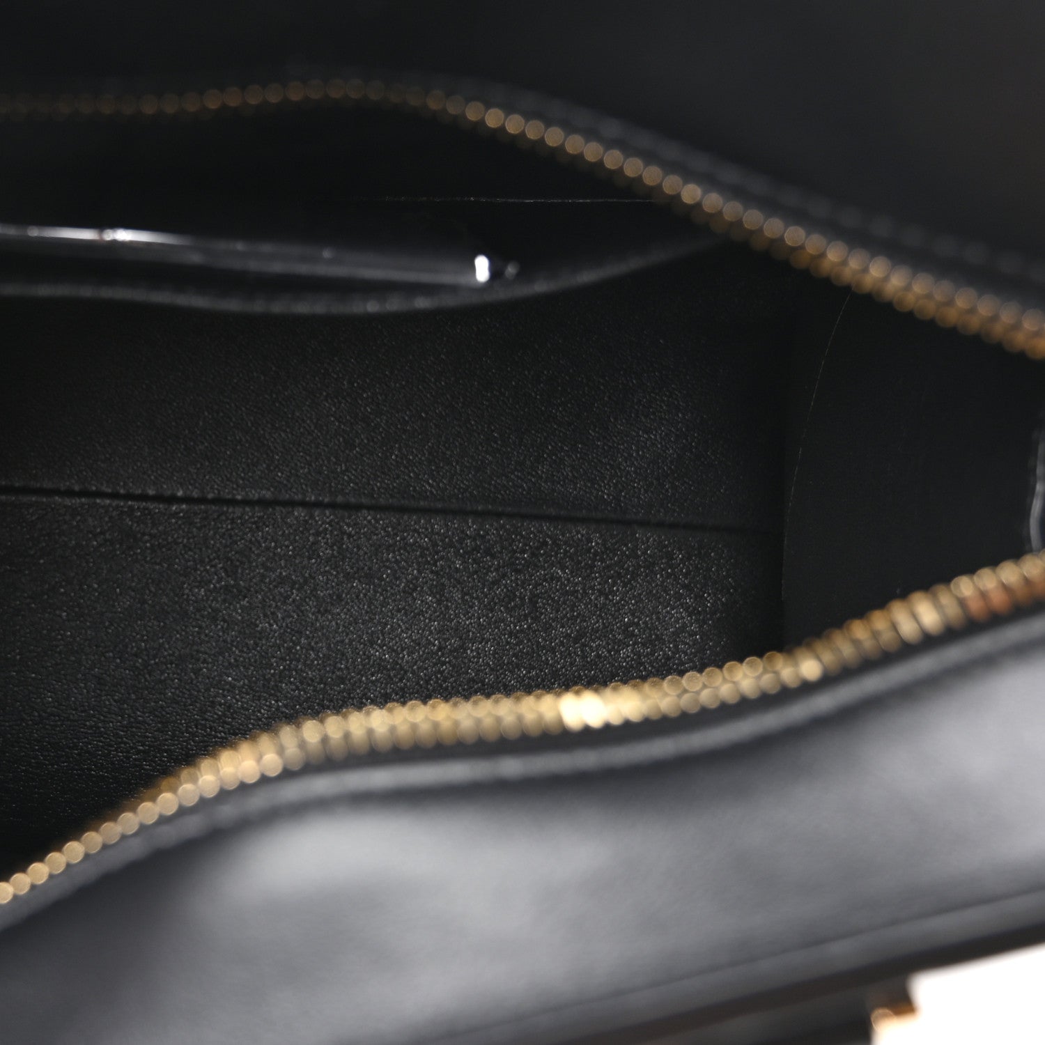 Saint Laurent Calfskin Monogram Baby Cabas Black 5 of 10