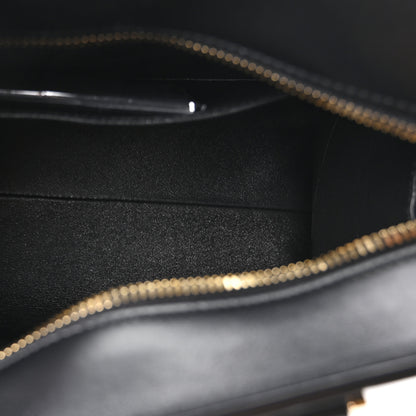 Saint Laurent Calfskin Monogram Baby Cabas Black 5 of 10