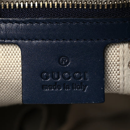 Gucci Hilary Lux Bright Diamante Medium Bucket Bag Classic Marine 5 of 10