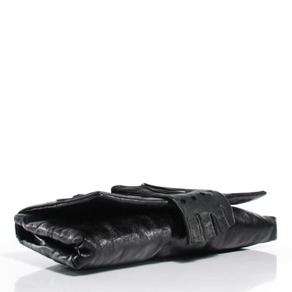 Alexander McQueen Calfskin Faithful Glove Clutch Black 4 of 8