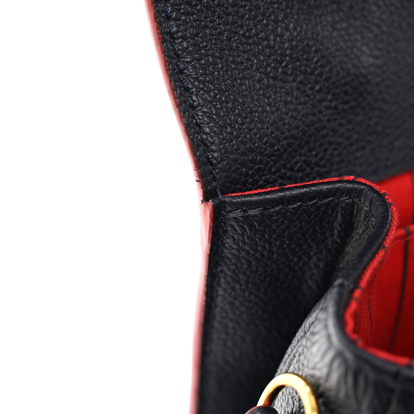 Empreinte Pochette Metis Marine Rouge