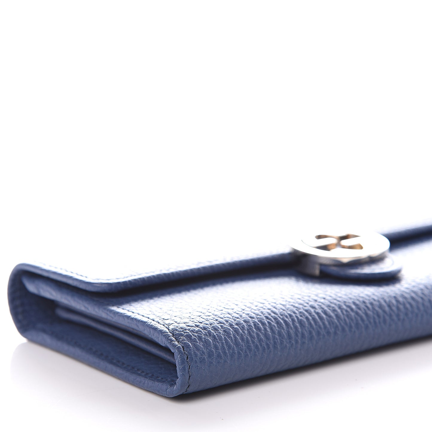 Dollar Calfskin Icon Continental Wallet Caspian