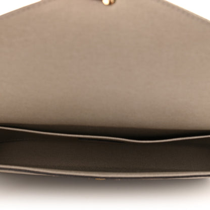 Louis Vuitton Empreinte Pochette Felicie Chain Wallet Tourterelle 6 of 9