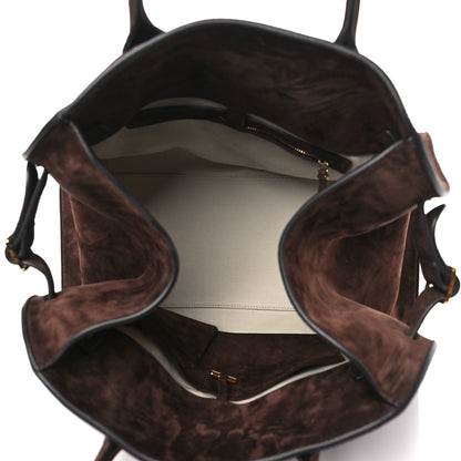 The Row Suede Soft Margaux 15 Mocha 5 of 8