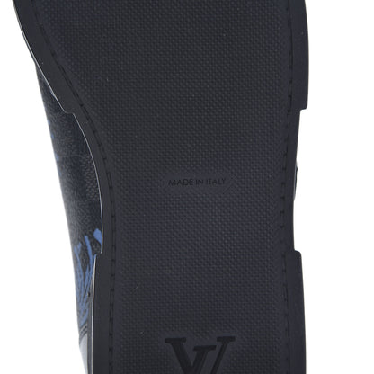 Louis Vuitton Damier Graphite Rope Sneakers 5 Blue 7 of 8