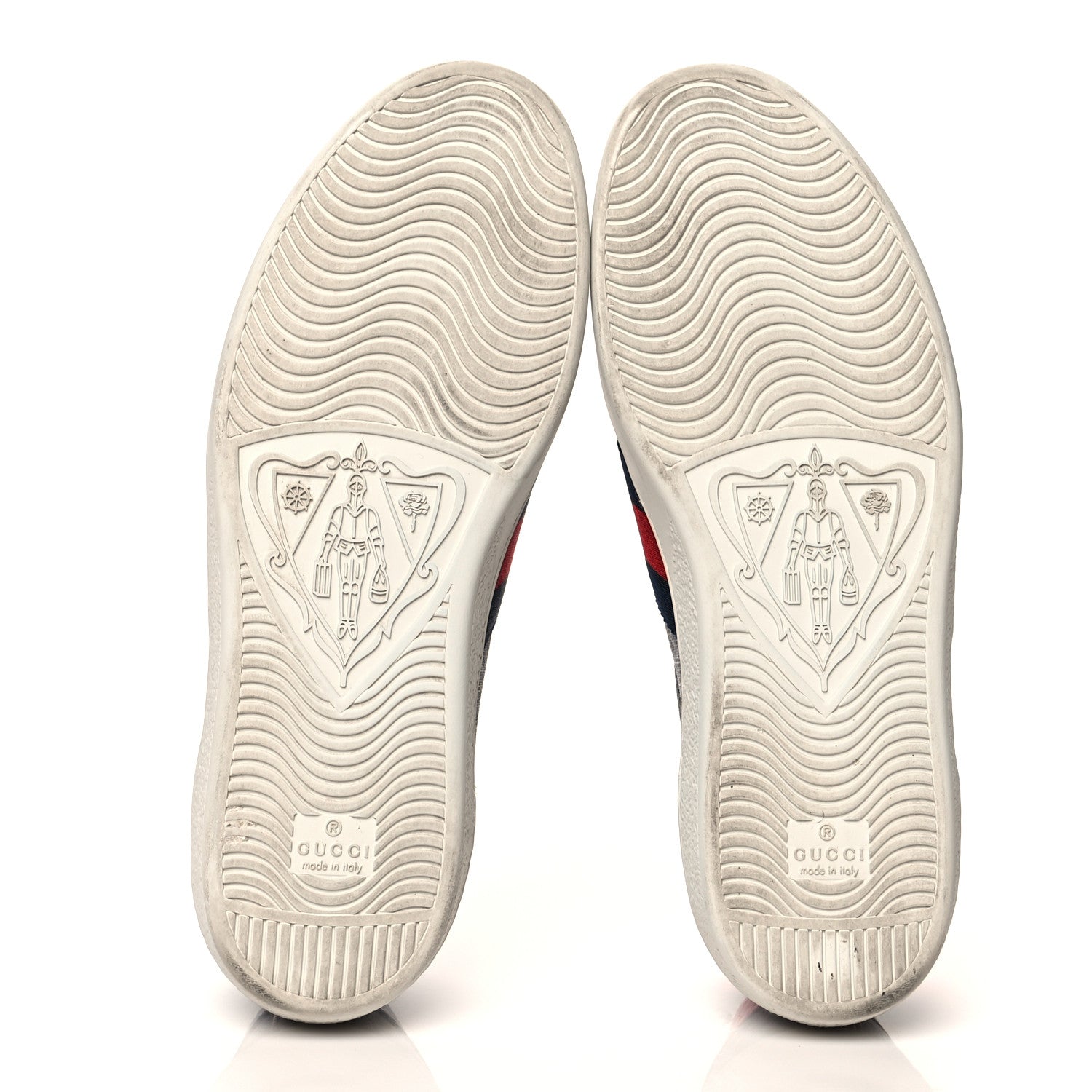 Gucci GG Supreme Monogram Ayers Web Mens New Ace Sneakers 8 Black 6 of 13
