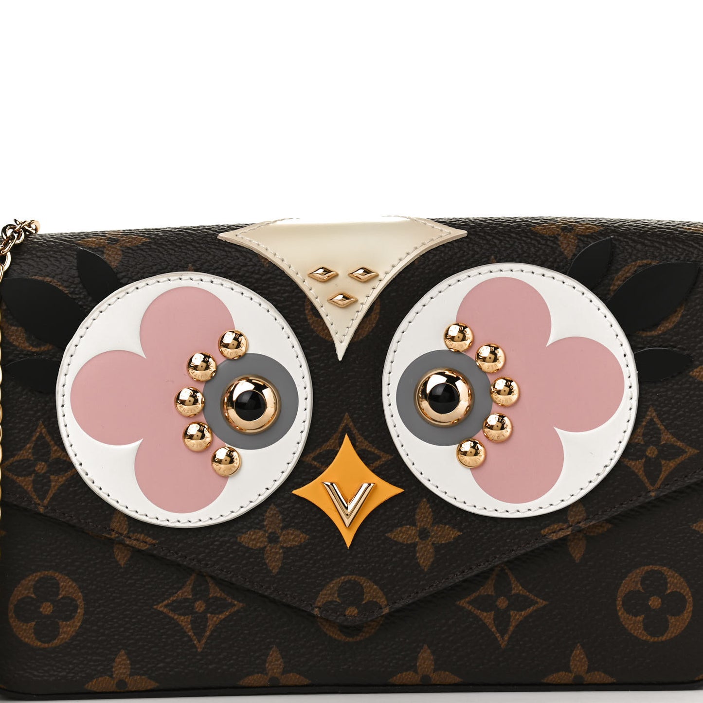 Monogram Lovely Birds Pochette Felicie Chain Wallet