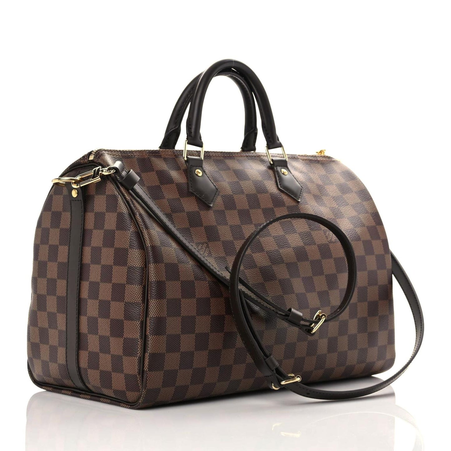 Damier Ebene Speedy Bandouliere 35