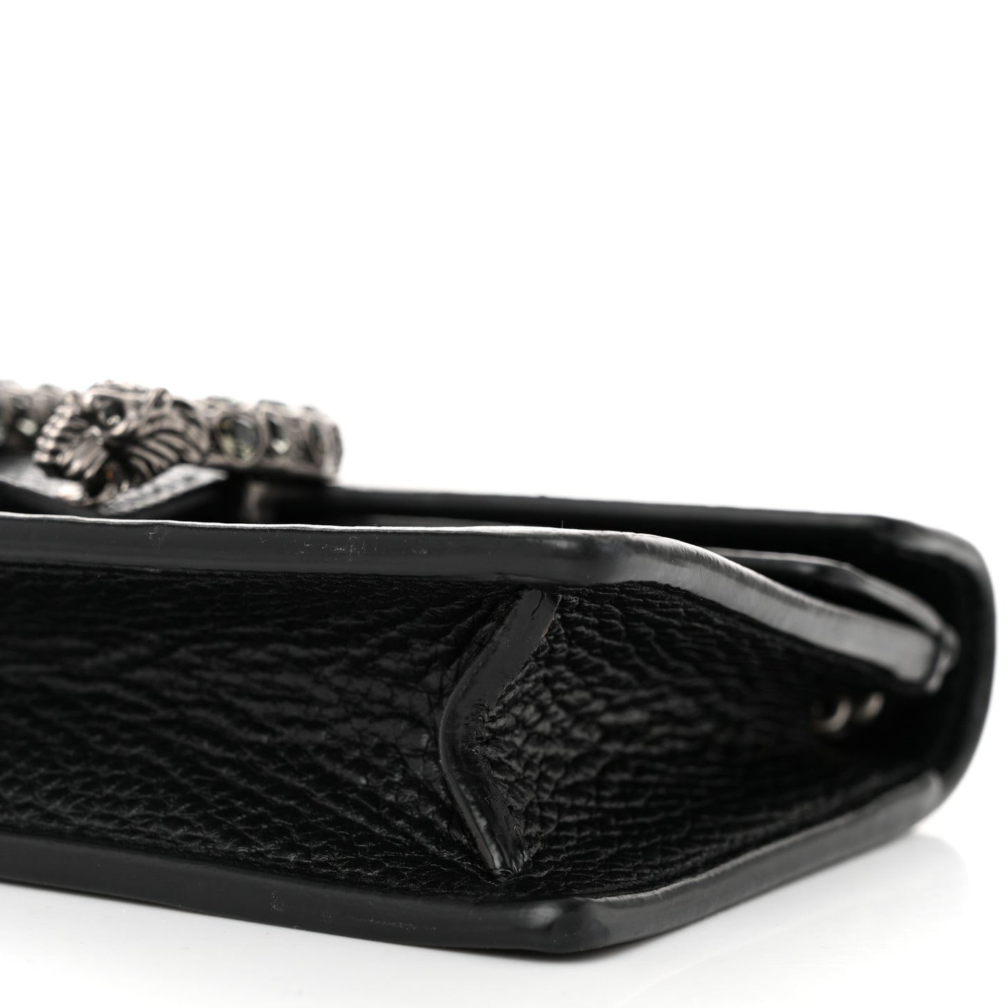 Calfskin Super Mini Dionysus Shoulder Bag Black