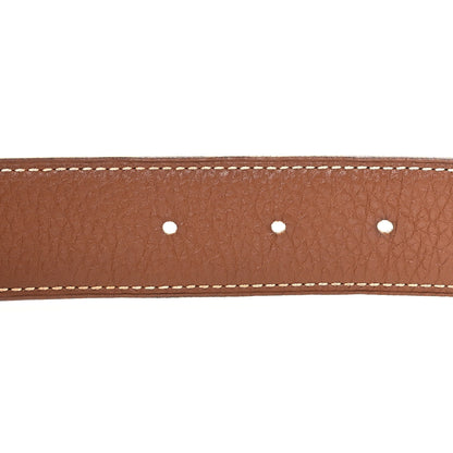 Hermes Box Togo 32mm H Belt 80 32 Black Gold 4 of 10