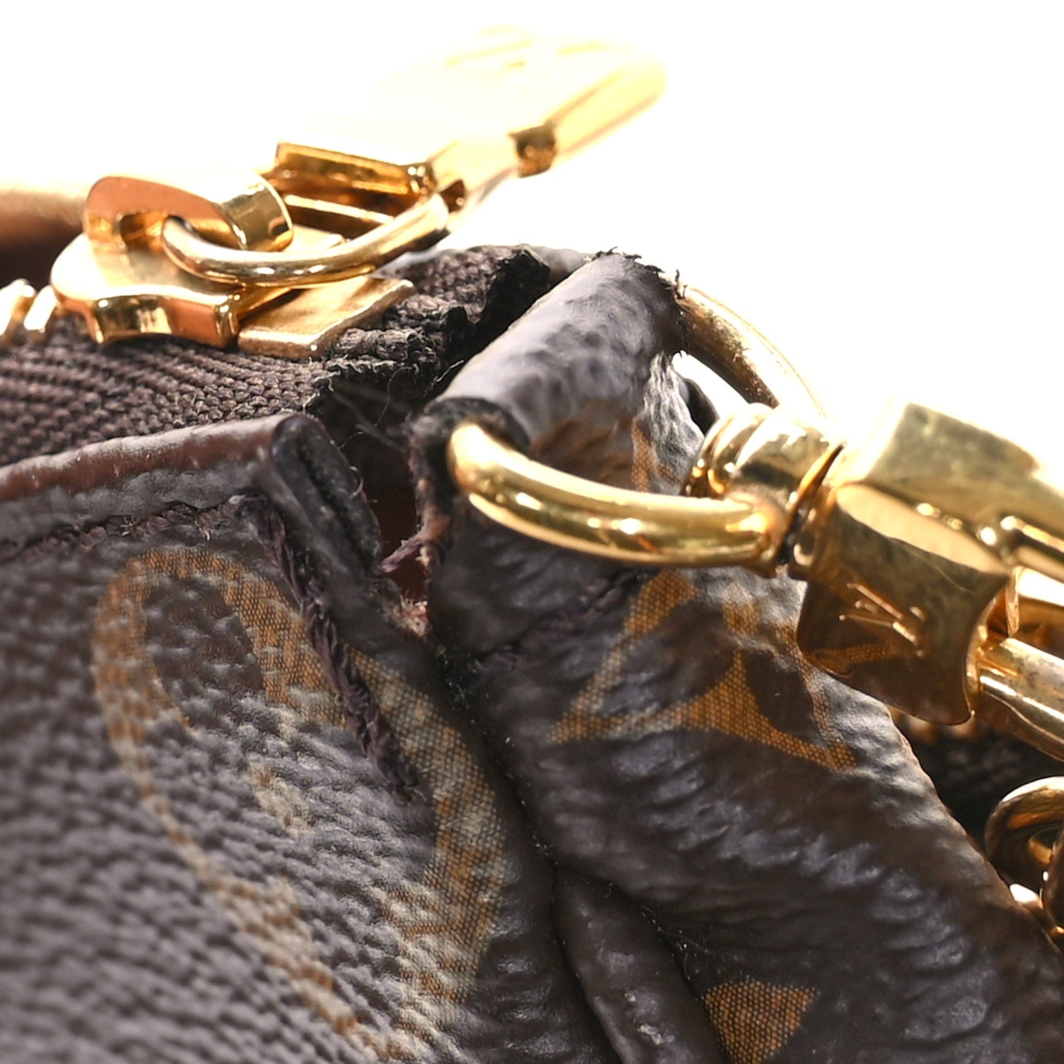 Louis Vuitton Monogram Multi Pochette Accessories Kaki 12 of 14