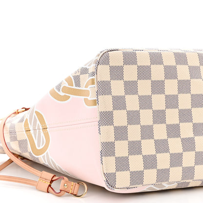 Louis Vuitton Damier Azur Nautical Neverfull MM 10 of 11