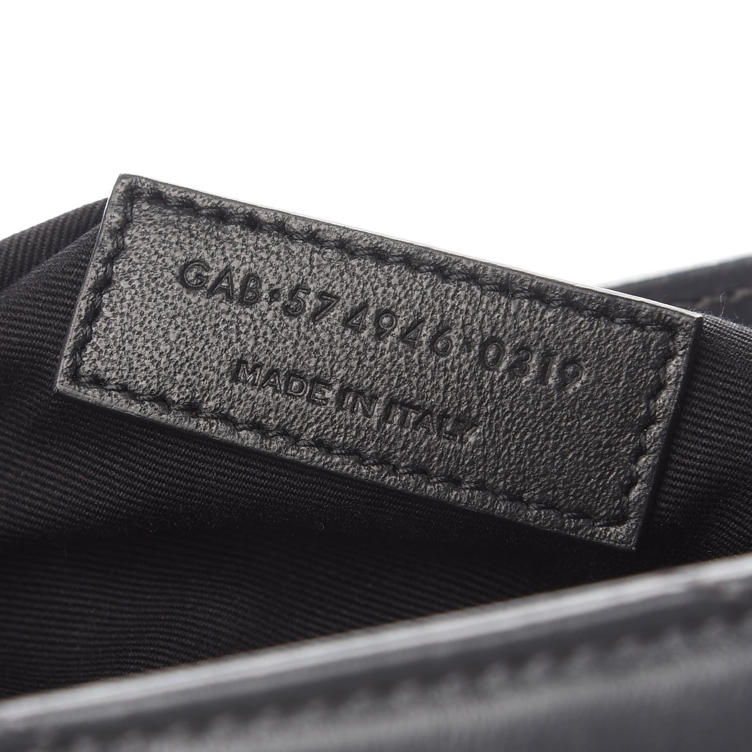 Saint Laurent Calfskin Y Quilted Monogram Medium Loulou Chain Satchel Asphalt 7 of 9