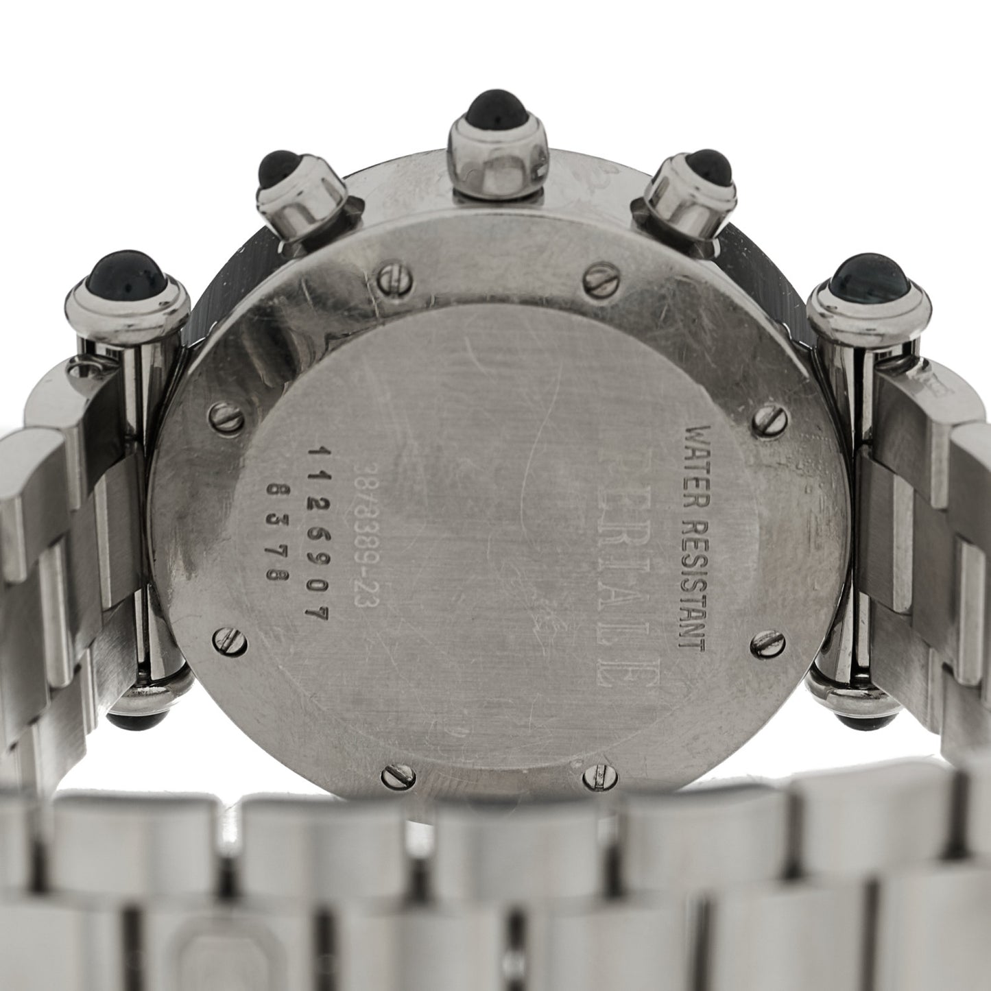 Stainless Steel Diamond Bezel 32mm Imperiale Quartz Watch White