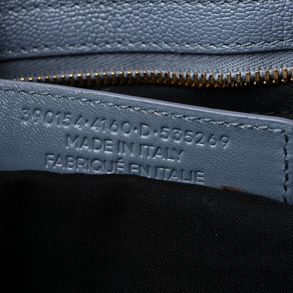 Balenciaga Chevre Gold Metallic Edge Hardware City Bleu Acier 7 of 14