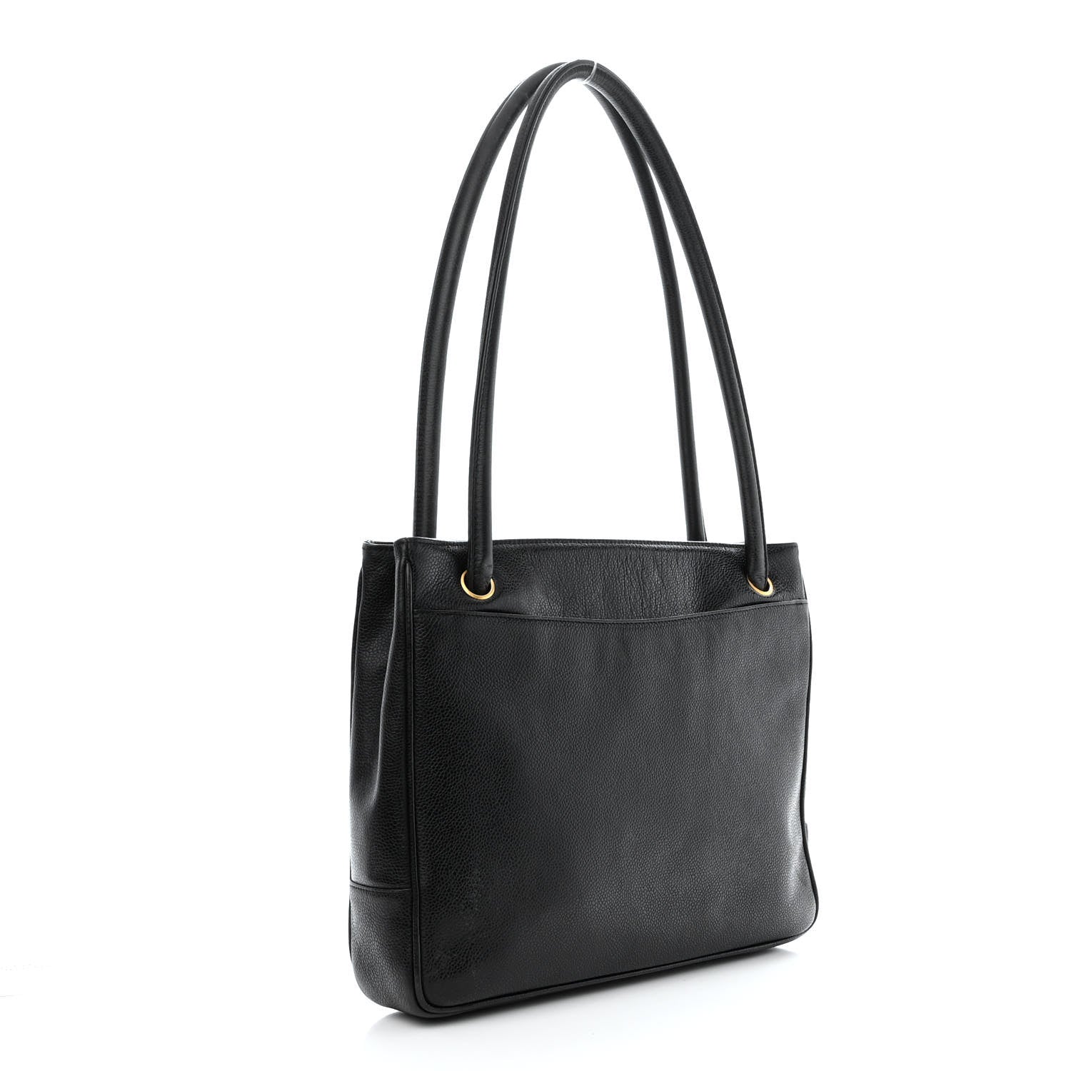 Chanel Caviar CC Tote Black 3 of 10