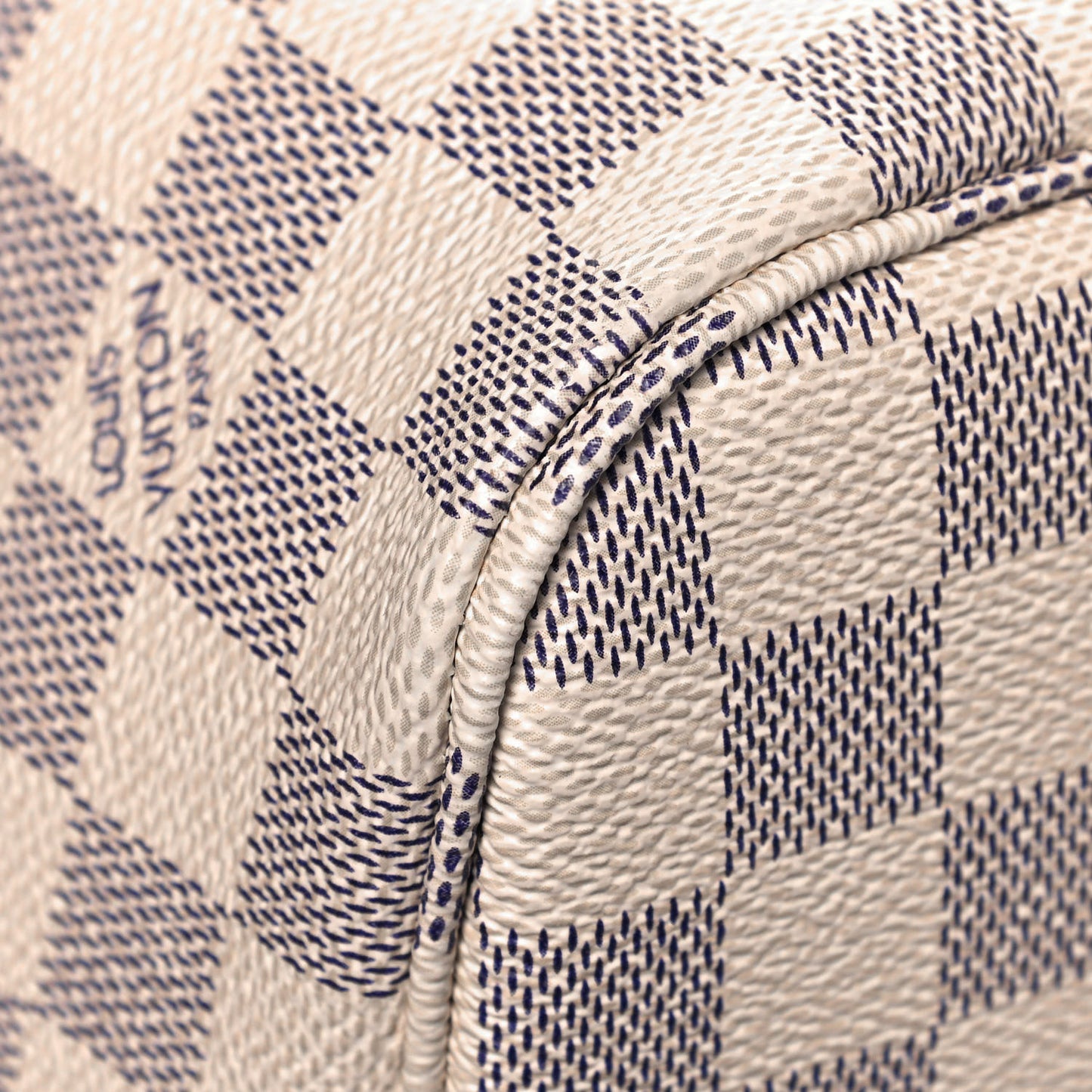 Damier Azur Neo Neverfull MM Rose Ballerine