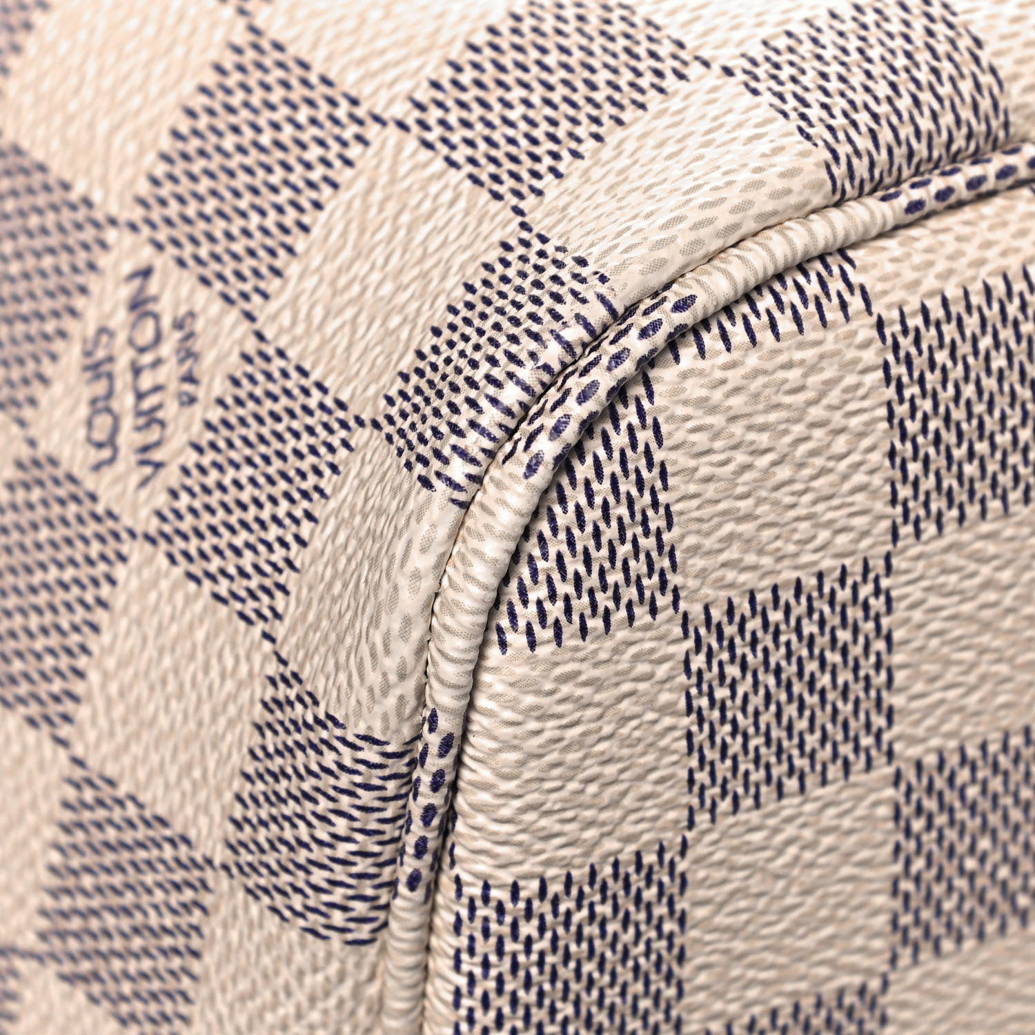 Louis Vuitton Damier Azur Neo Neverfull MM Rose Ballerine 10 of 13