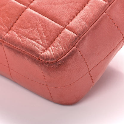Chanel Lambskin East West Chocolate Bar Flap Pink 11 of 14