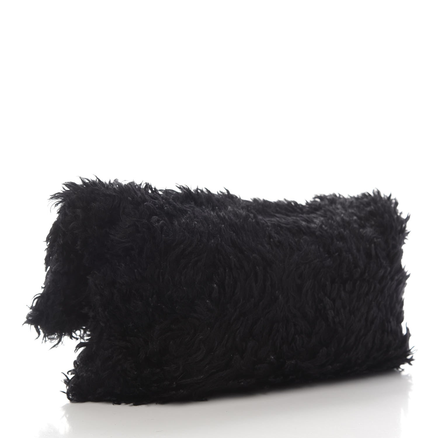 Chanel Fantasy Fur CC Clutch Bag Black 2 of 8