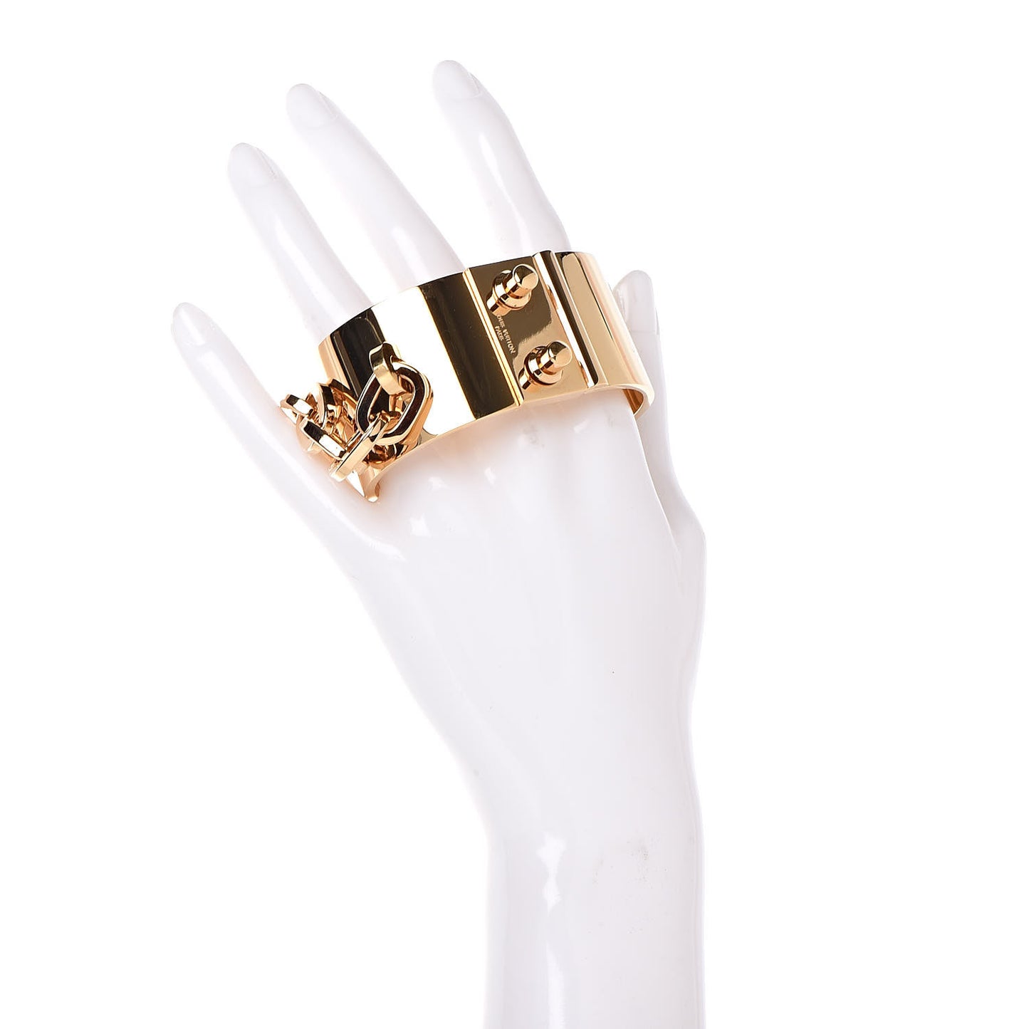 Lock Me Manchette Chain Cuff