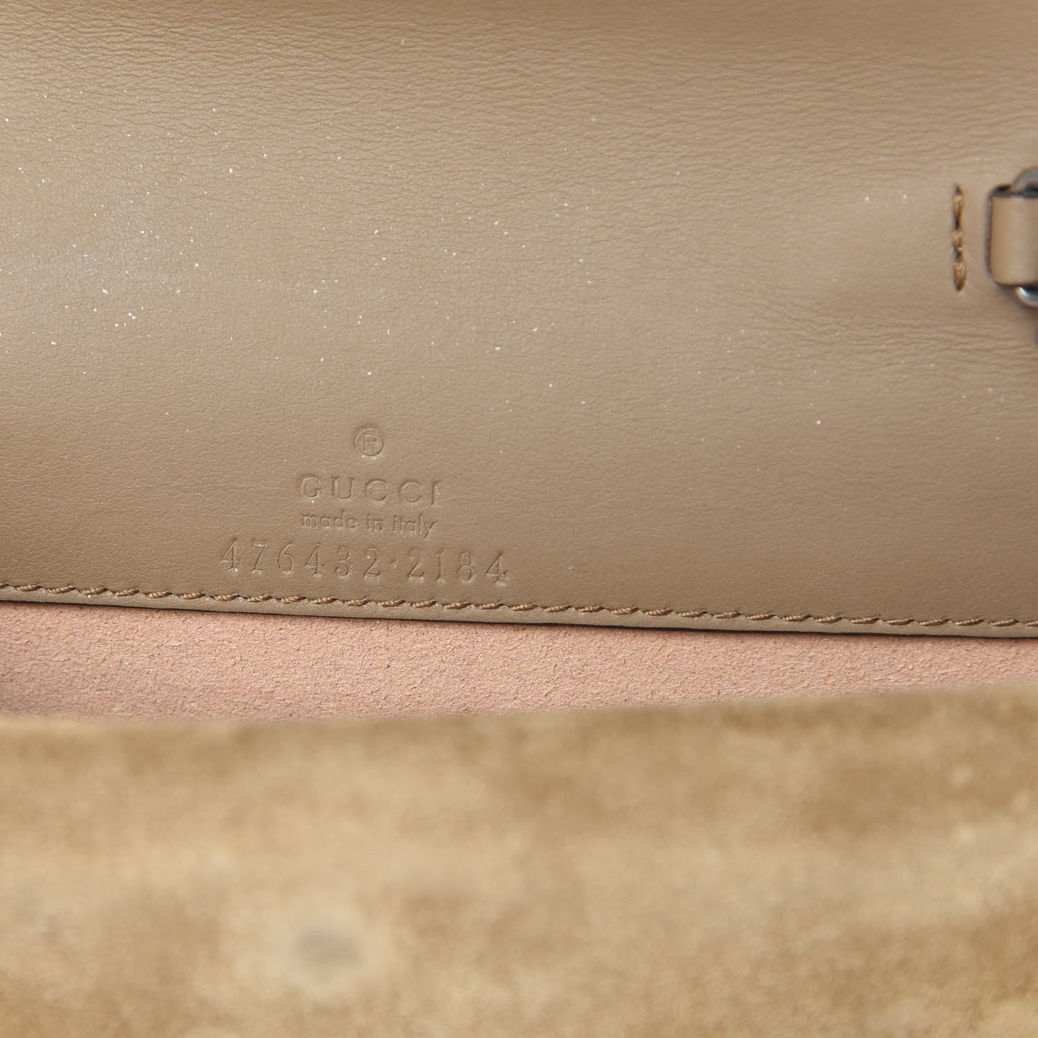 Gucci GG Supreme Monogram Super Mini Dionysus Shoulder Bag Taupe 6 of 12