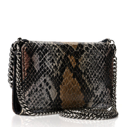 Stella McCartney Snake Embossed Phone Holder Crossbody Black Multicolor 2 of 11
