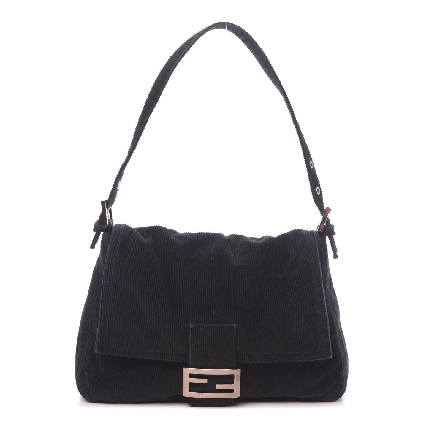Corduroy Mama Baguette Black