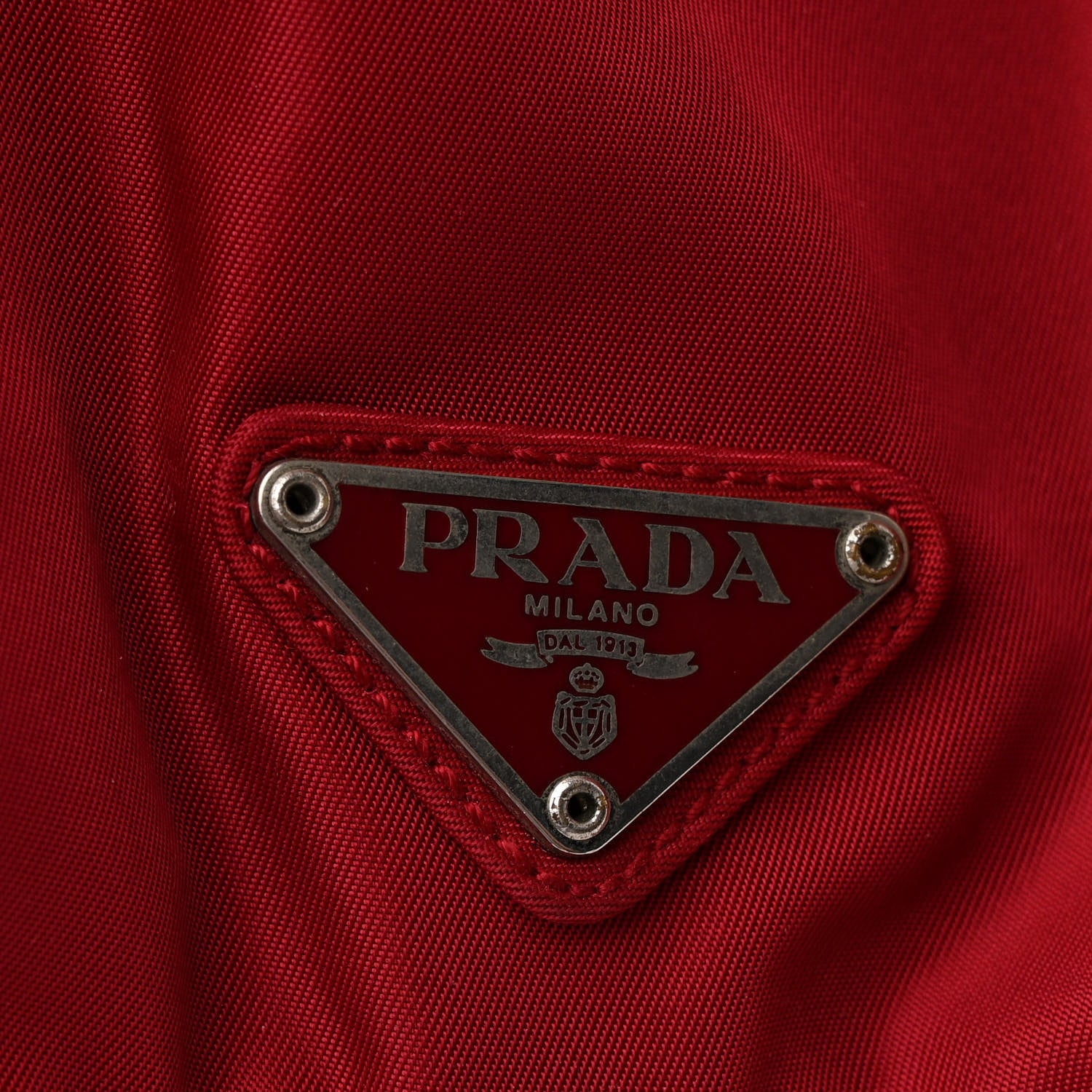 Prada Tessuto Nylon Vela Medium Backpack Cerise 14 of 21