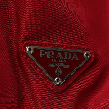 Prada Tessuto Nylon Vela Medium Backpack Cerise 14 of 21