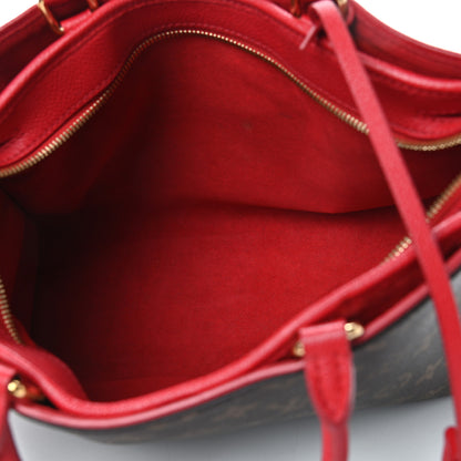 Louis Vuitton Monogram Popincourt PM Red 5 of 11