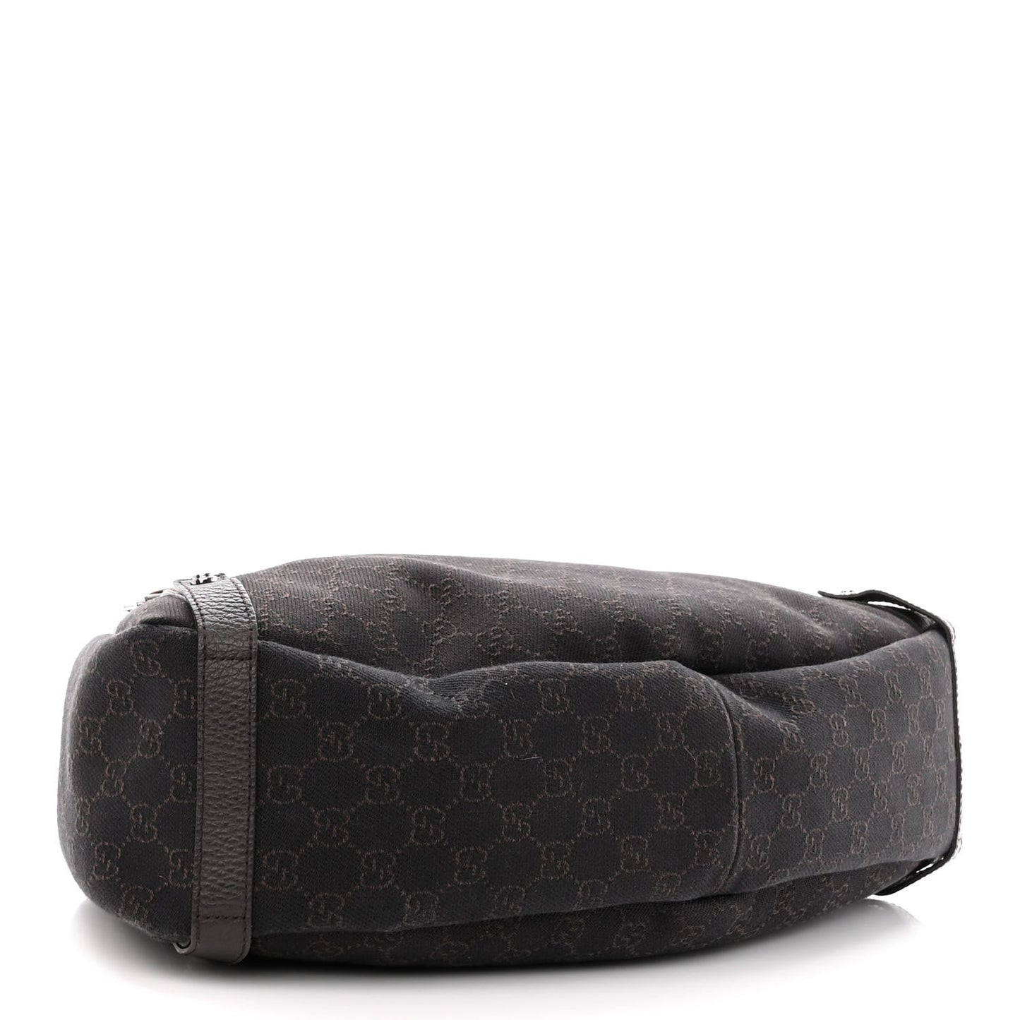Monogram Medium Abbey Shoulder Bag Chocolate