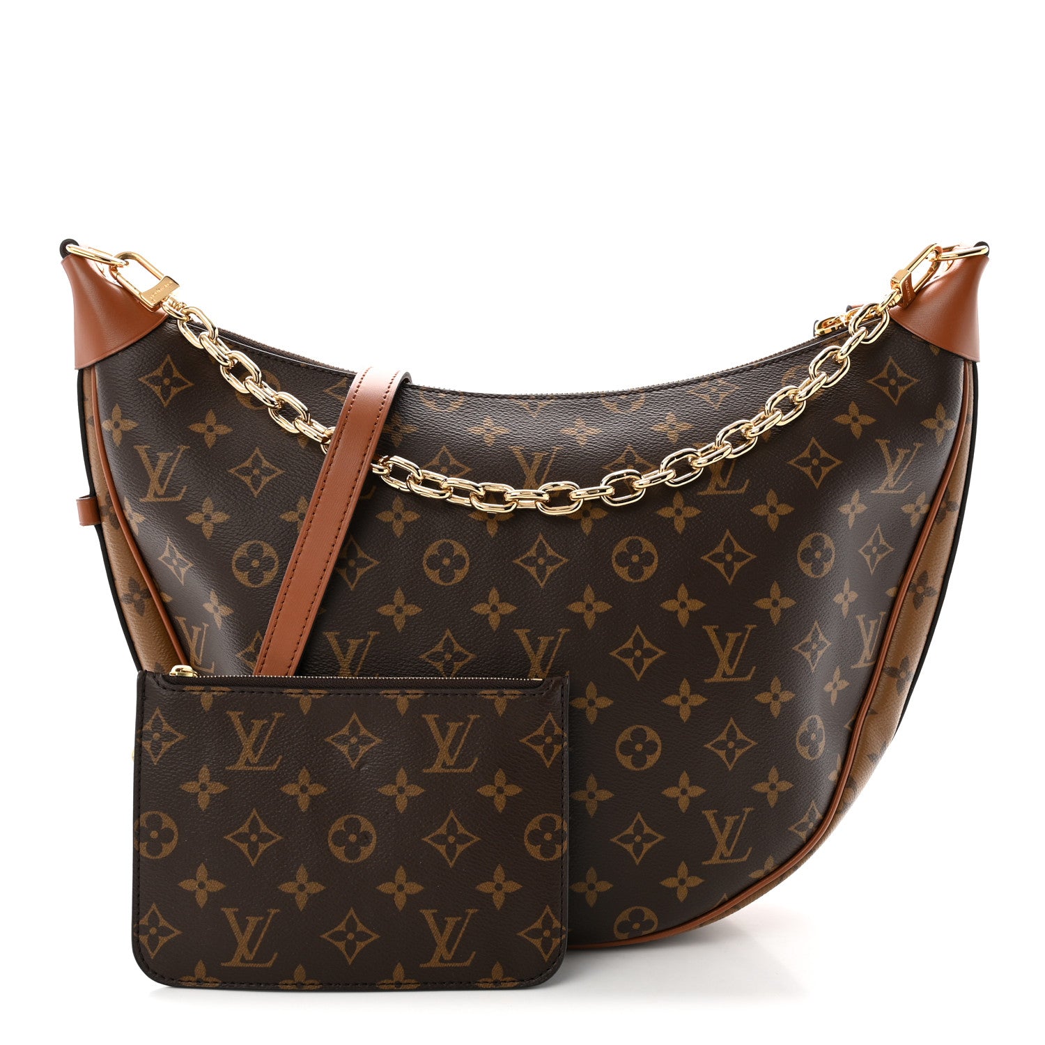 Louis Vuitton Reverse Monogram Loop Hobo 3 of 10