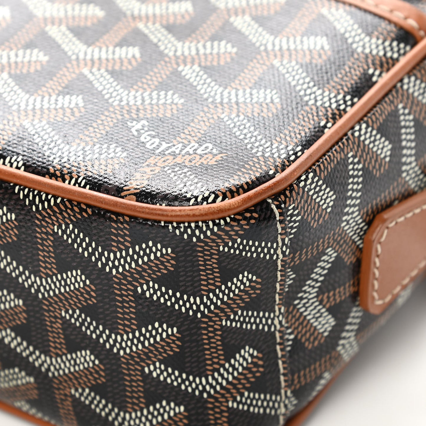 Goyardine Sac Cap Vert Black Gold
