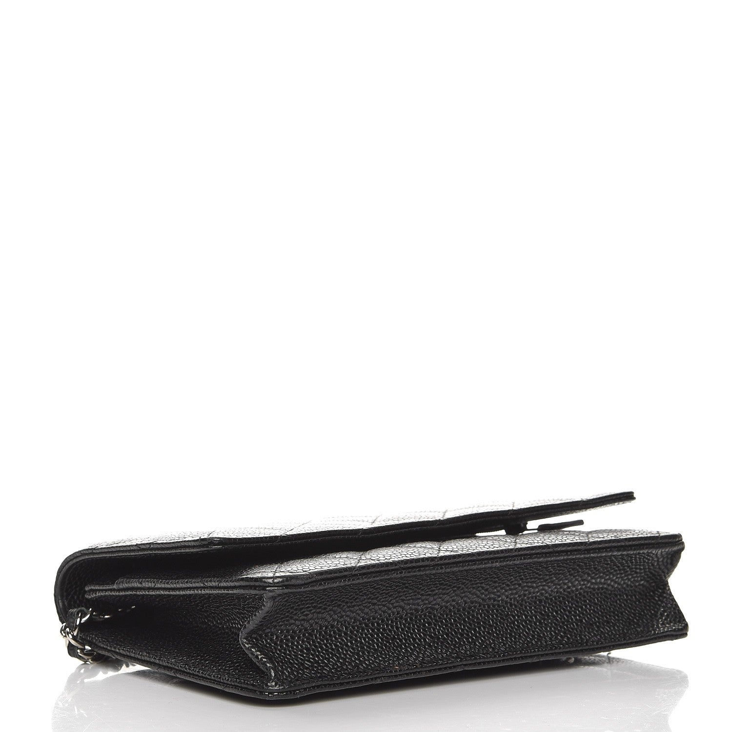Chanel Caviar Quilted Wallet On Chain WOC Black 4 of 10
