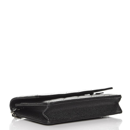 Chanel Caviar Quilted Wallet On Chain WOC Black 4 of 10