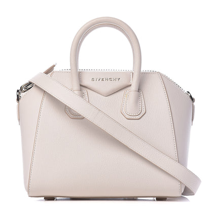Givenchy Sugar Goatskin Mini Antigona White 1 of 12