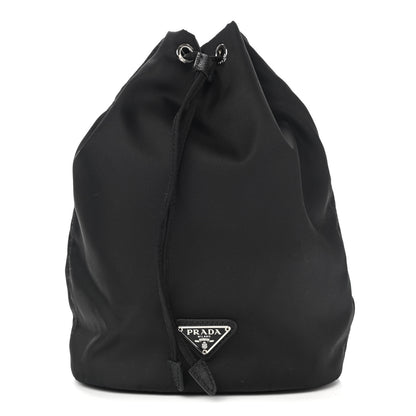 Prada Nylon Vela Drawstring Pouch Black 1 of 10
