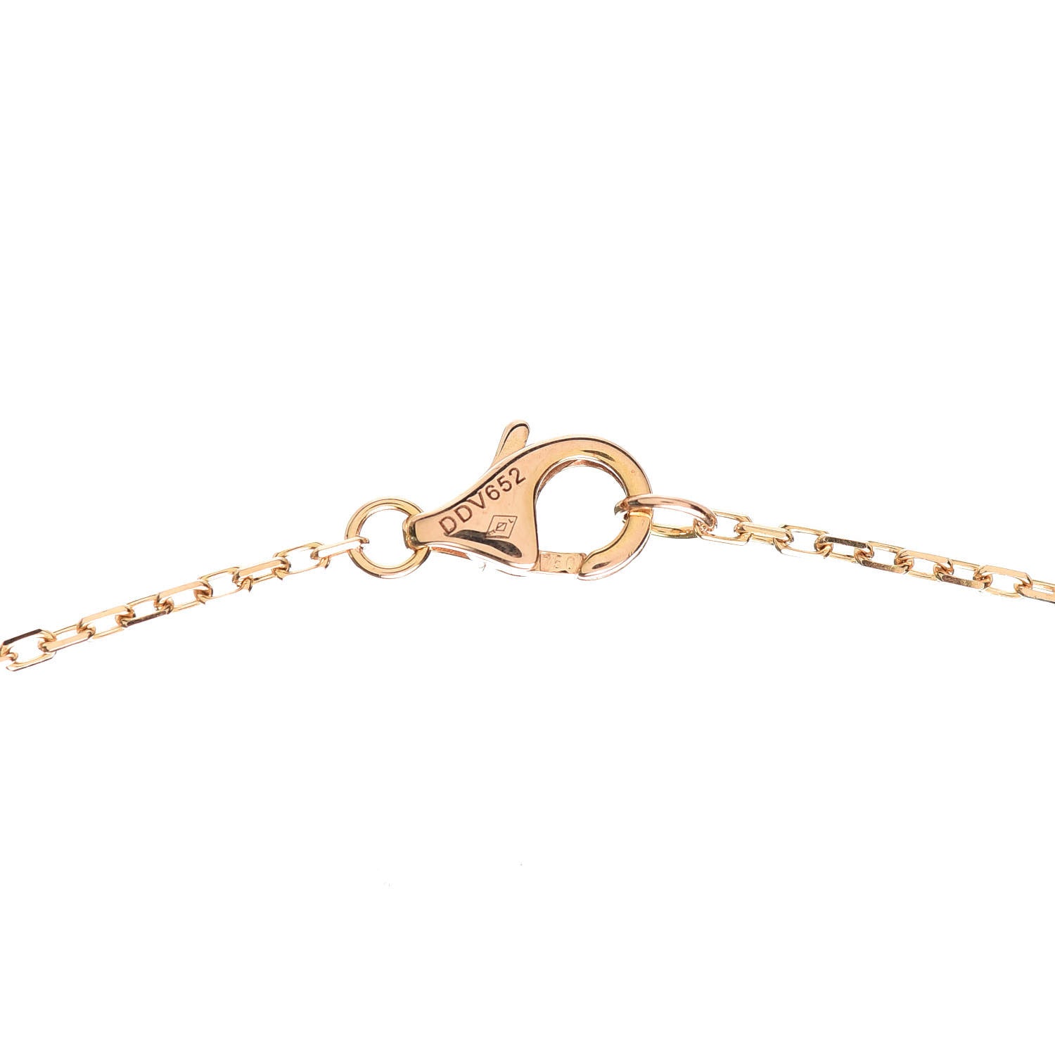 Cartier 18K Pink Yellow White Gold Diamond Trinity Heart Pendant Necklace 4 of 5