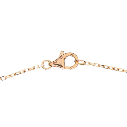 Cartier 18K Pink Yellow White Gold Diamond Trinity Heart Pendant Necklace 4 of 5