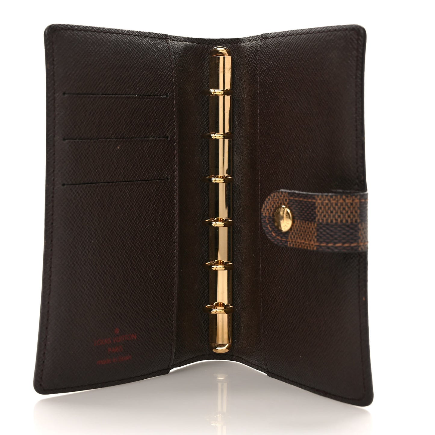 Damier Ebene Small Ring Agenda Cover