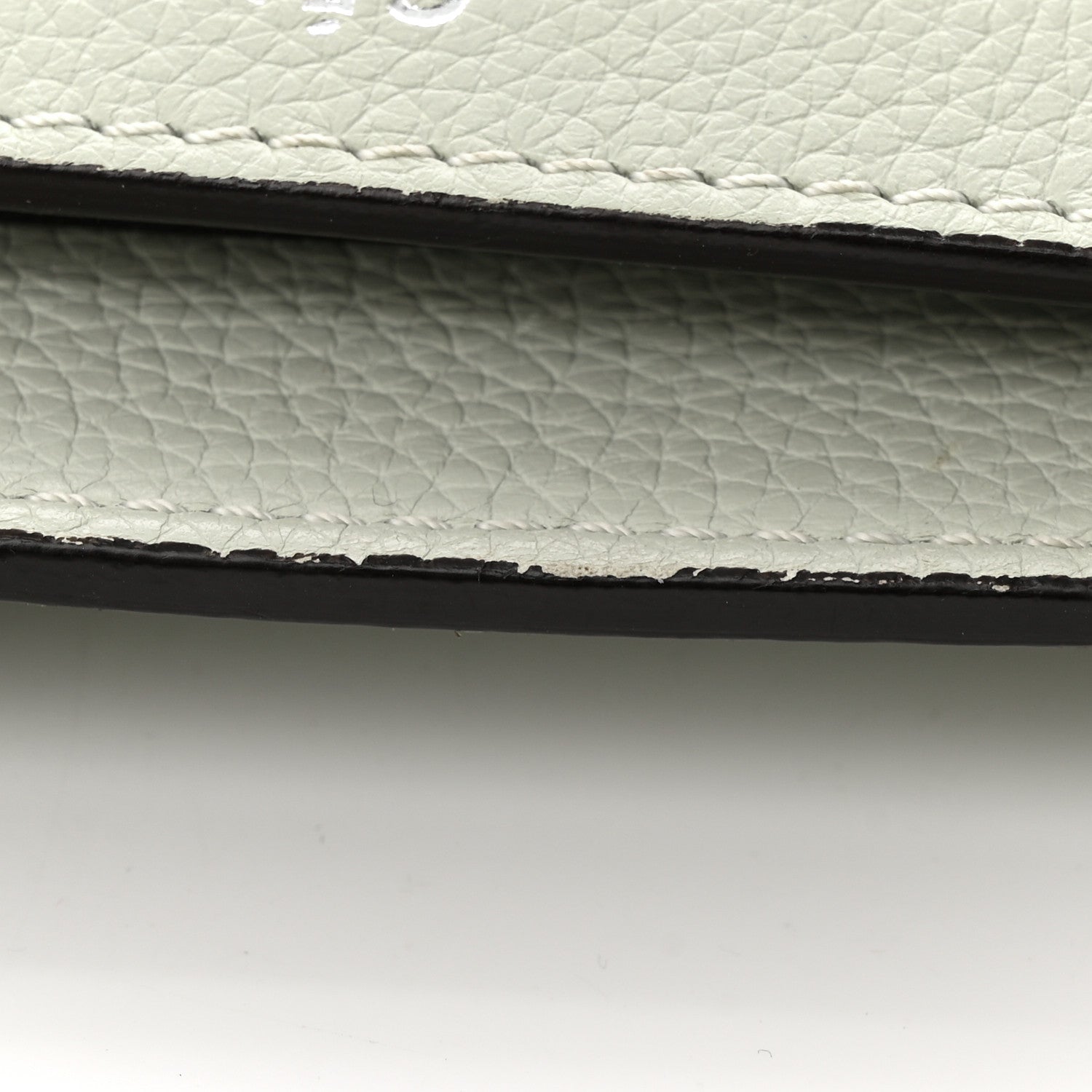 Celine Drummed Calfskin Micro Luggage Lune 11 of 13