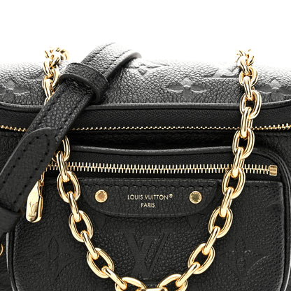 Louis Vuitton Empreinte Mini Bumbag Black 7 of 9