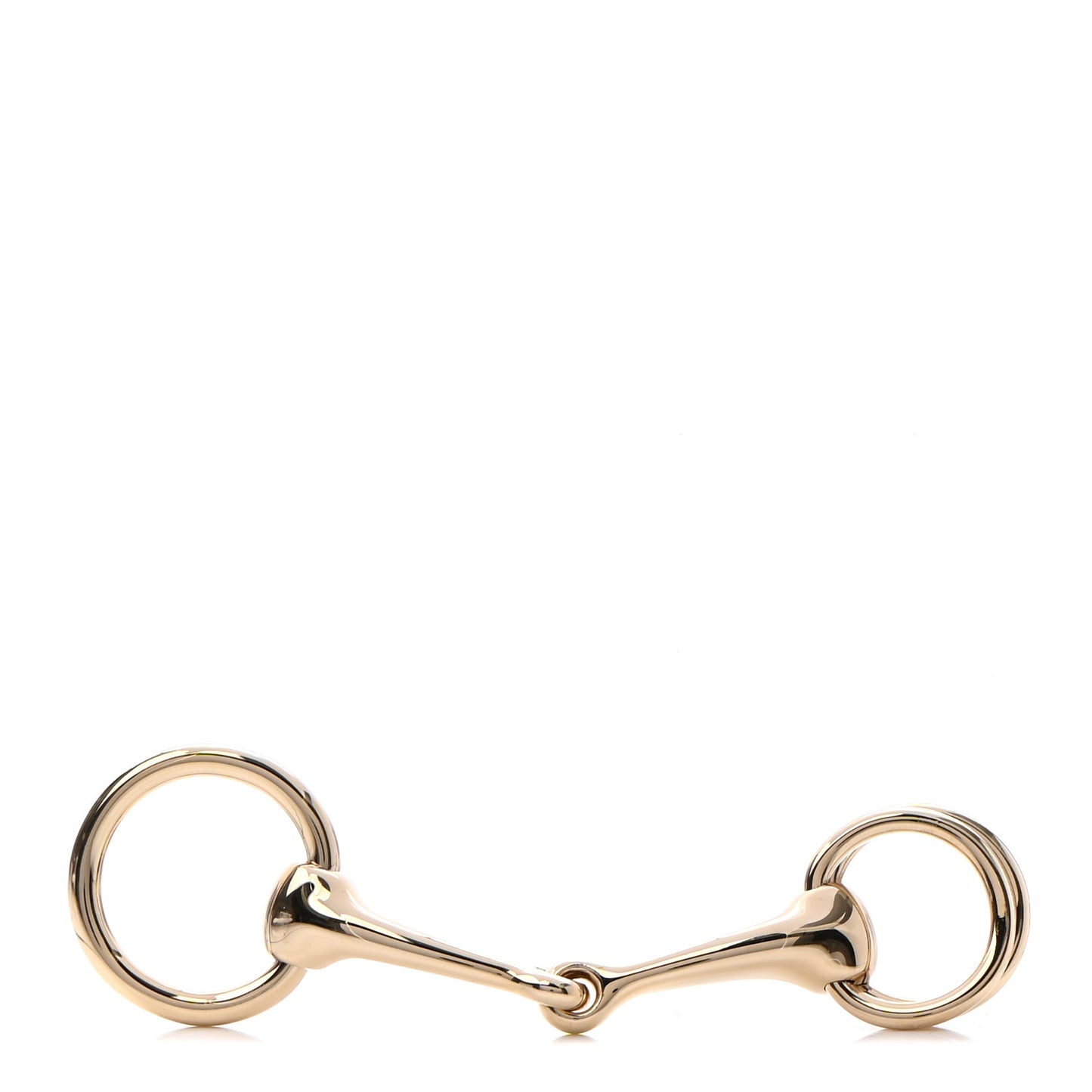 Permabrass Mors Scarf Ring Gold