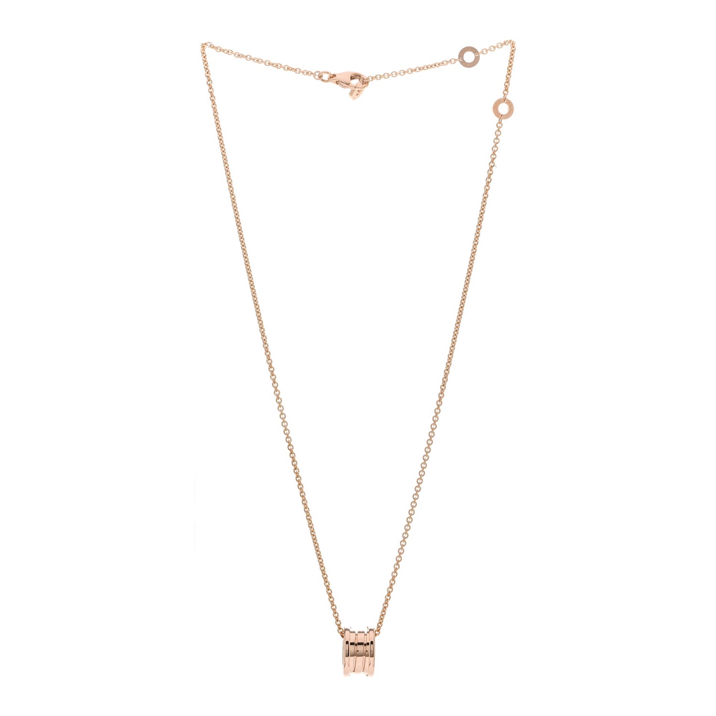 18K Rose Gold B.Zero1 Pendant Necklace